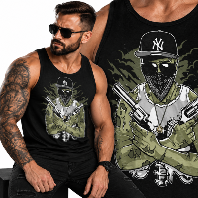 TANK TOP  HORROR ZOMBIE PHOTOGRAPHER